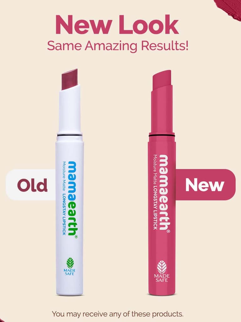 Mamaearth Moisture Matte Lipstick for 12 Hour Long Stay