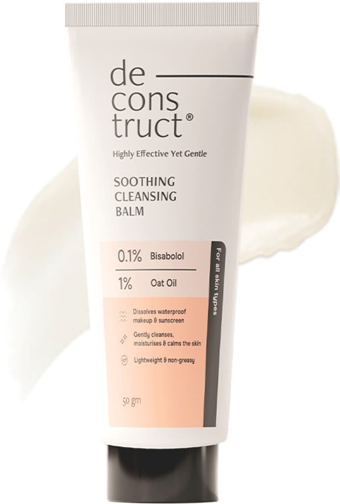 deconstruct Soothing cleansing balm | Gently Removes Makeup | Calms & Moisturises Skin Makeup Remover