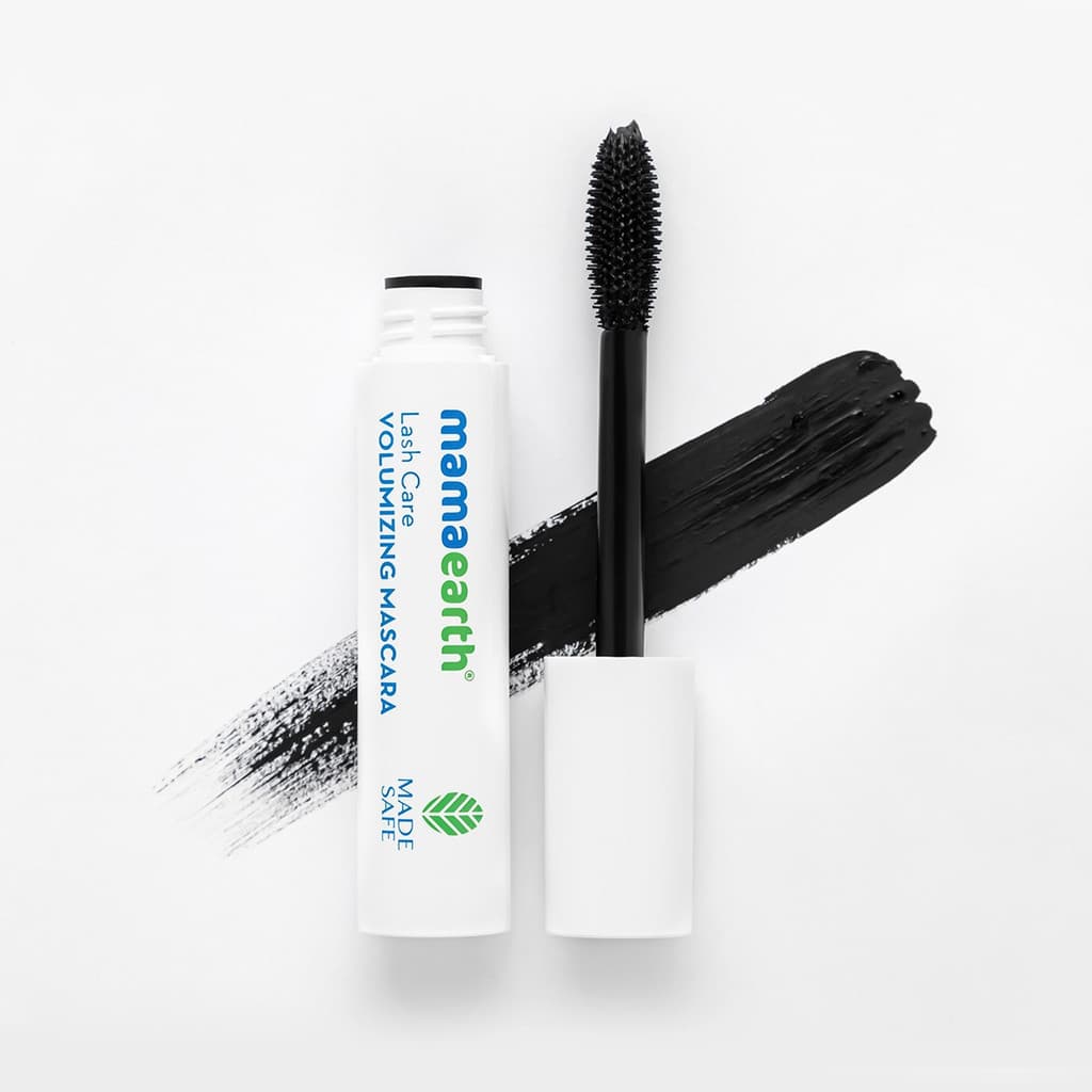 Mamaearth Lash Care Volumizing Mascara with Castor Oil & Almond Oil for 2X Instant Volume 13 g