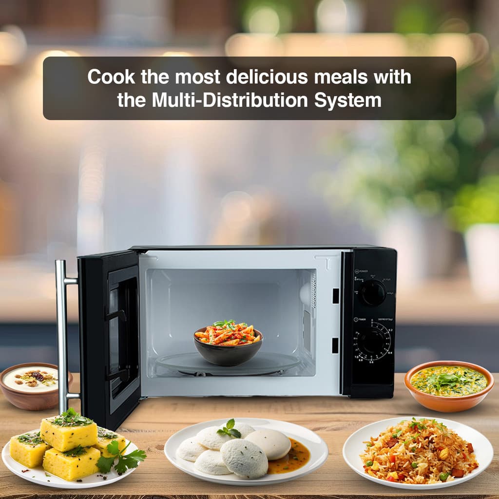 Godrej 20 L Multi Distribution System for Even and Faster Cooking With 5 Power Levels Solo Microwave Oven