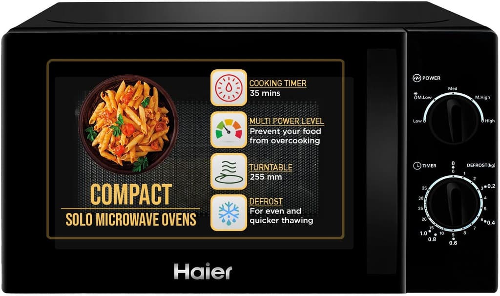 Haier 20 L Solo Microwave Oven