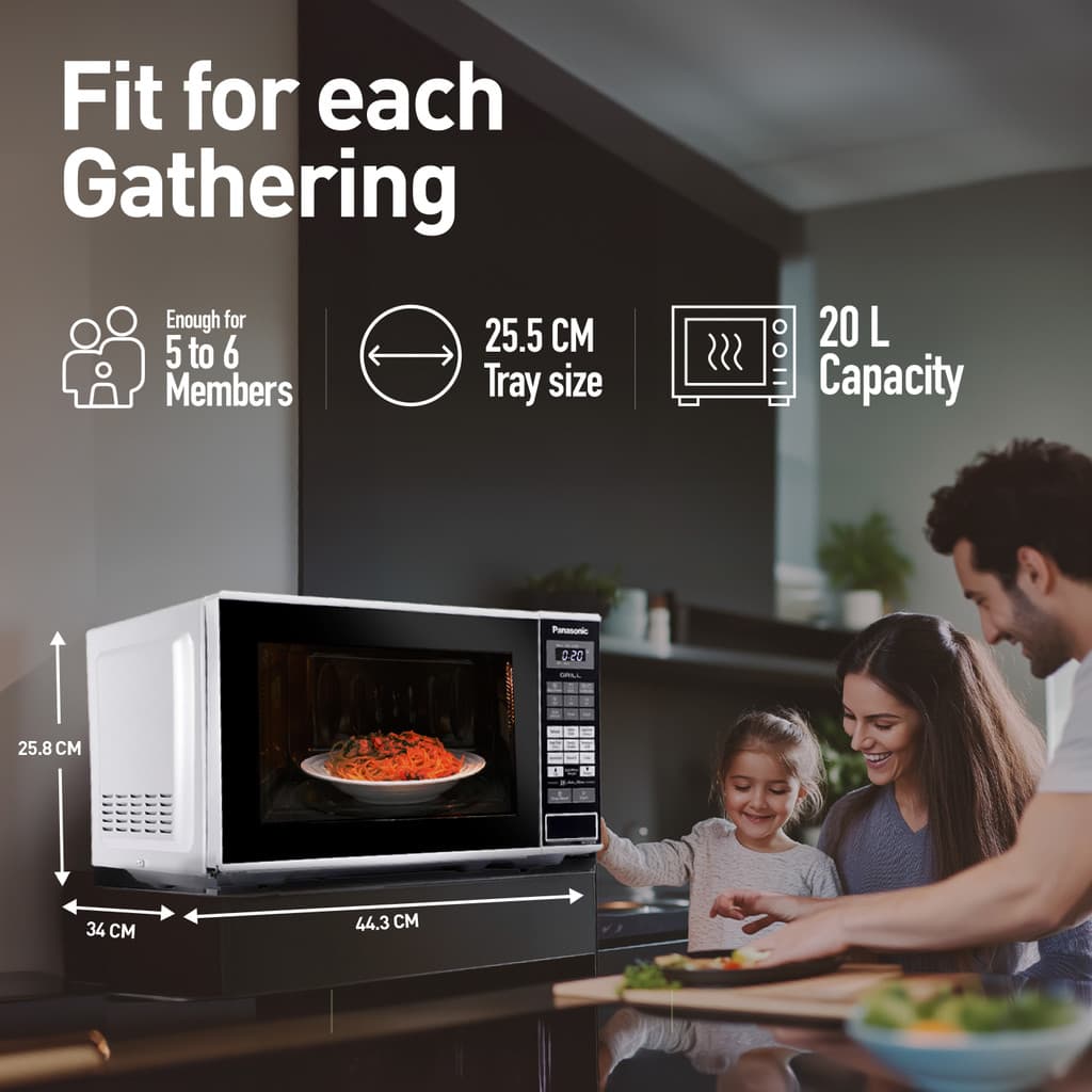 Panasonic 20 L Grill Microwave Oven