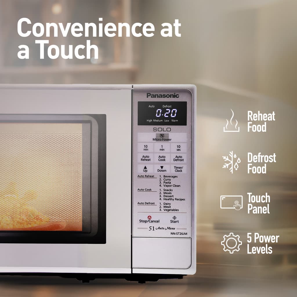 Panasonic 20 L Solo Microwave Oven