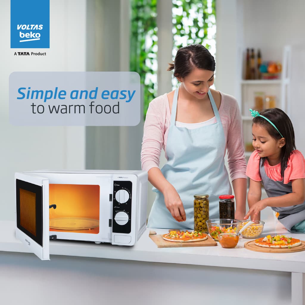 Voltas Beko 20 L 700 W Smart Solo Microwave Oven