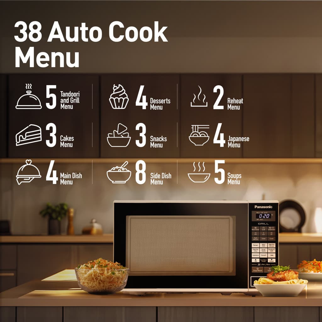 Panasonic 20 L Grill Microwave Oven