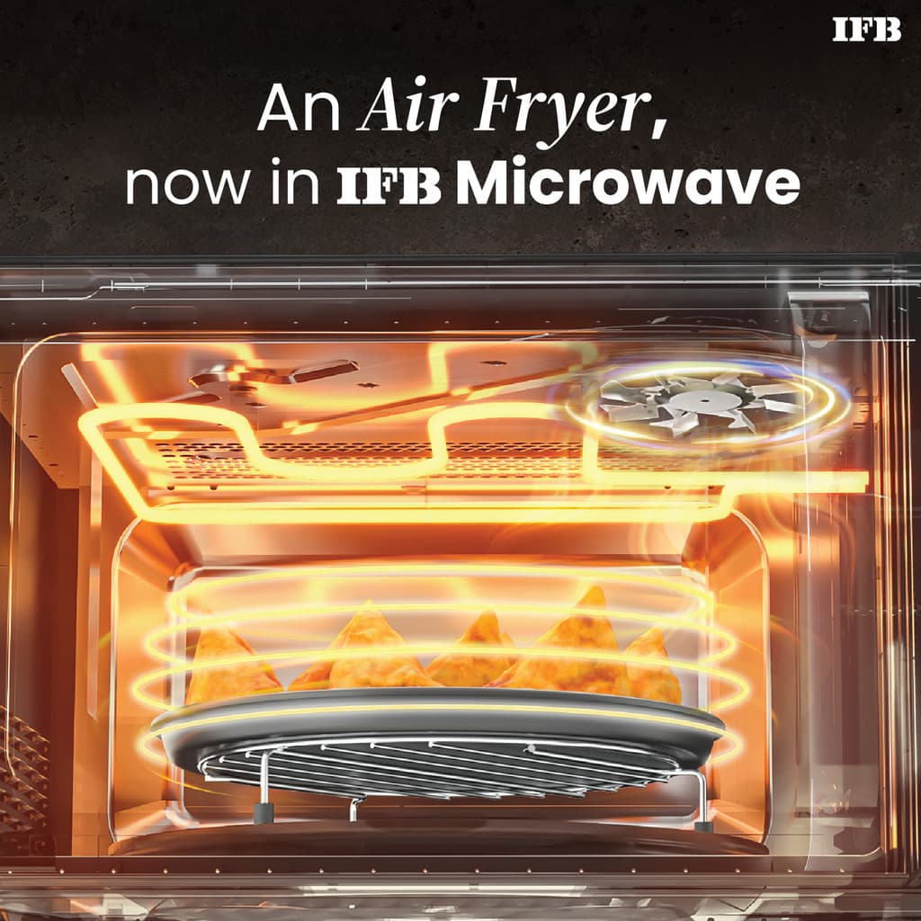 IFB 23 L Air Fry, 71 Standard Cook Menus, Steam Clean, Weight Defrost, Grill & Multi-Stage Cooking Convection Microwave Oven