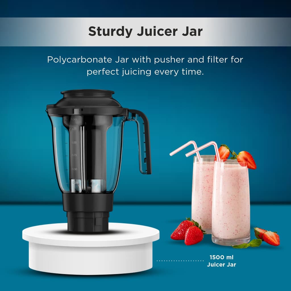 Butterfly Rapid 750 W Juicer Mixer Grinder