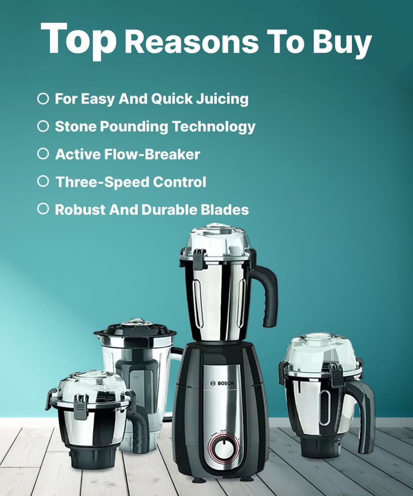 BOSCH TrueMixx Pro 1000 W Mixer Grinder