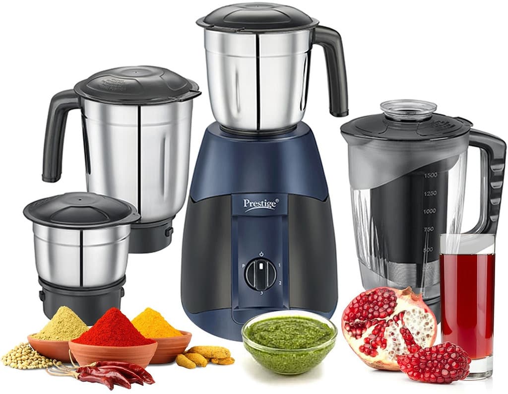 Prestige Supreme 750 W Juicer Mixer Grinder