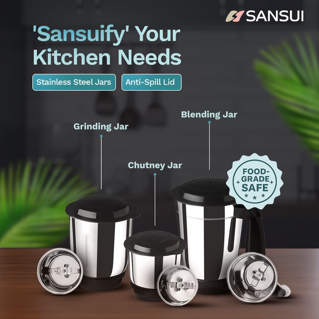 Sansui Plus 500 W Juicer Mixer Grinder