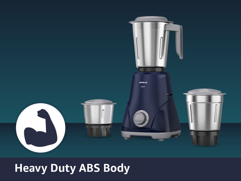 HAVELLS Wave 500 W Mixer Grinder