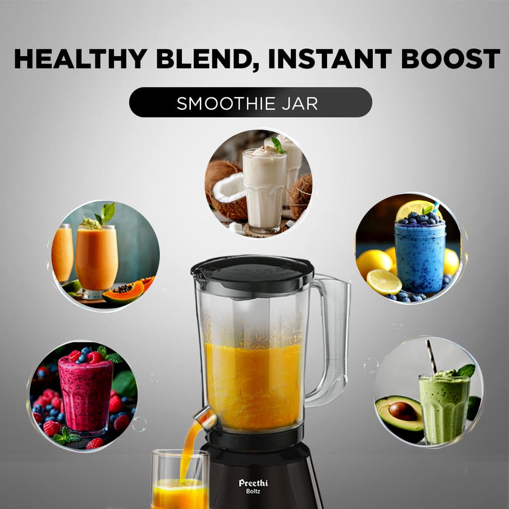Preethi Boltz 1000 W Juicer Mixer Grinder