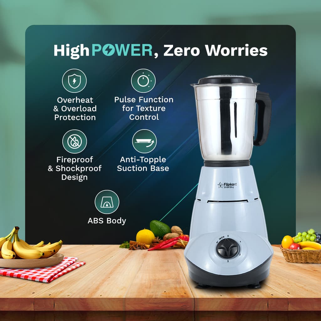 Flipkart SmartBuy PowerChef 500 W Mixer Grinder