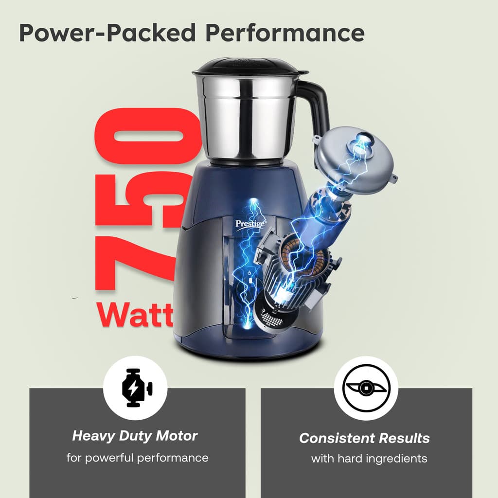 Prestige Supreme 750 W Juicer Mixer Grinder