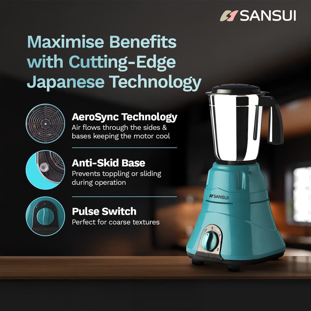 Sansui Plus 500 W Juicer Mixer Grinder