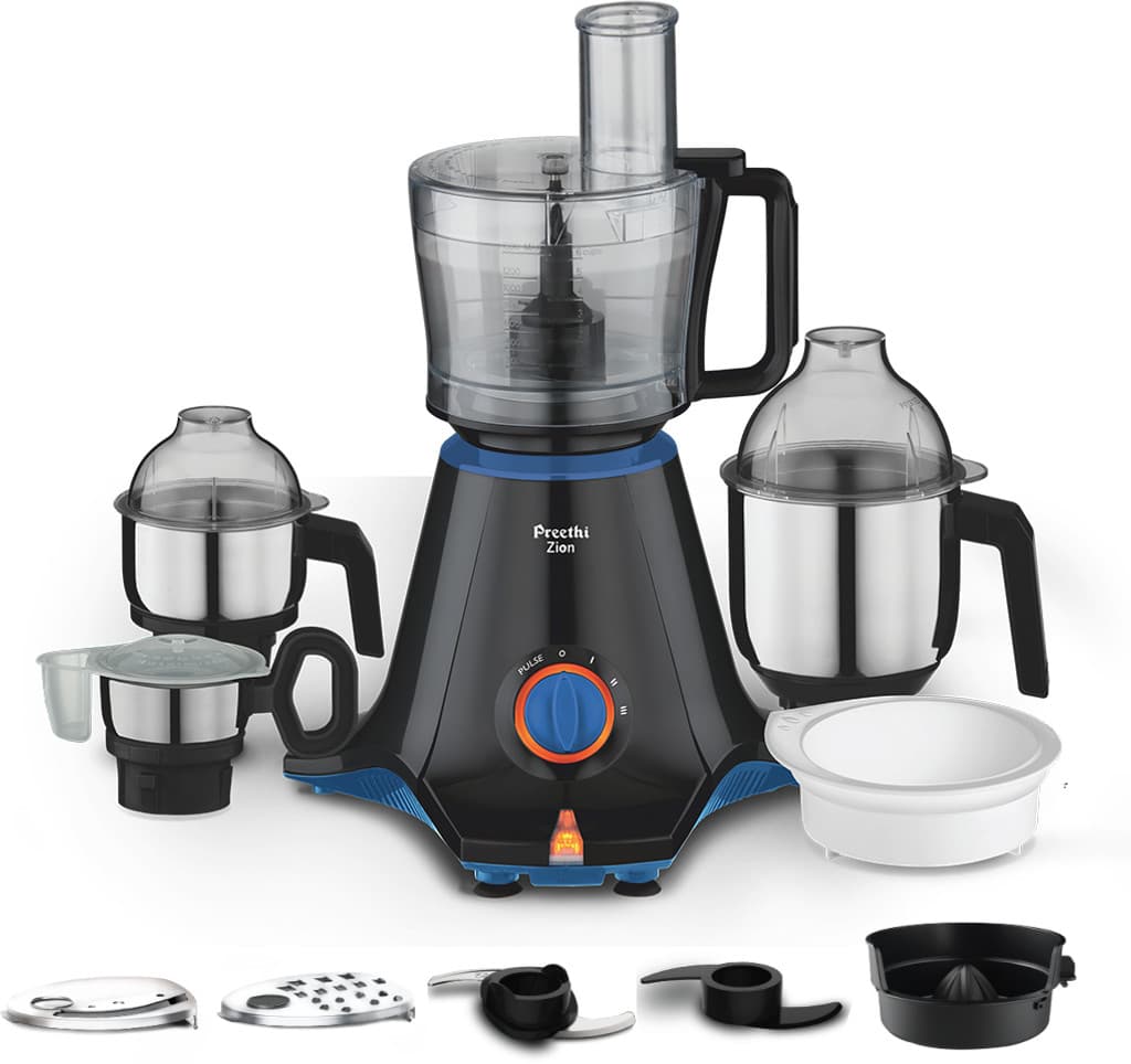 Preethi Zion 750 W Juicer Mixer Grinder