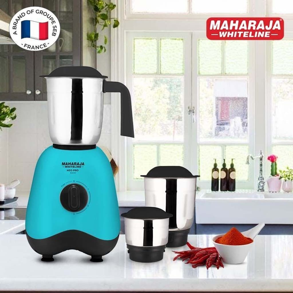 MAHARAJA WHITELINE MX-261 500 W Mixer Grinder