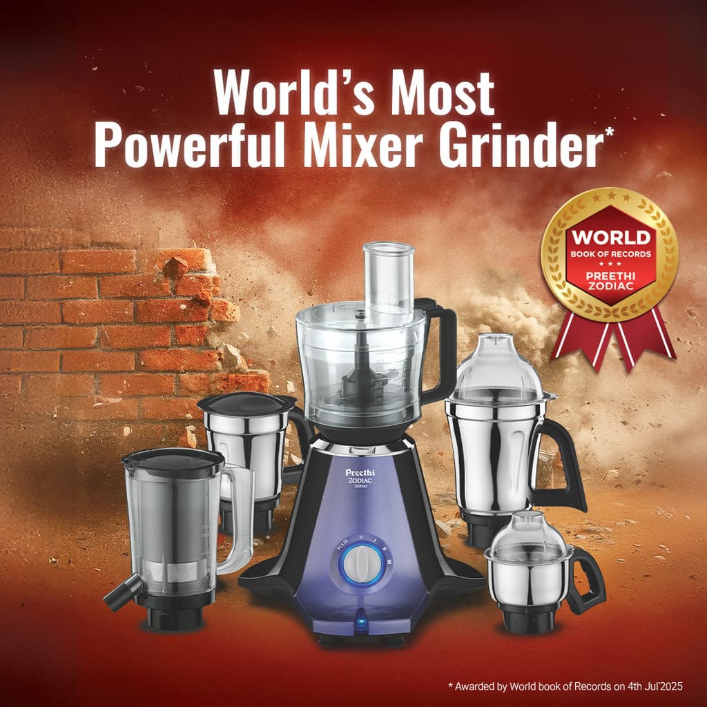 Preethi Zodiac 750 W Juicer Mixer Grinder