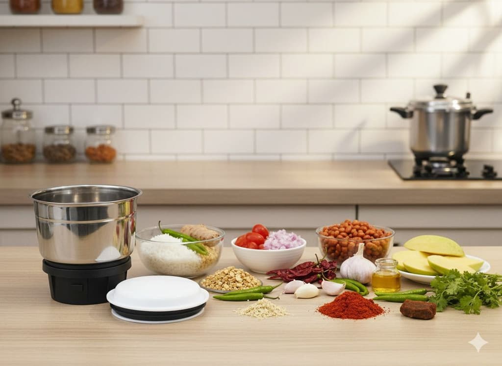 BAJAJ Compatible with 50+MR Mixer Grinder Models | Original Replacement Jar Mixer Juicer Jar