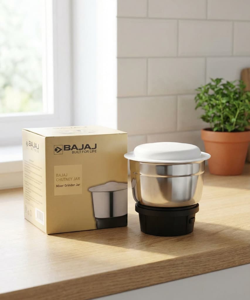 BAJAJ Compatible with 50+MR Mixer Grinder Models | Original Replacement Jar Mixer Juicer Jar
