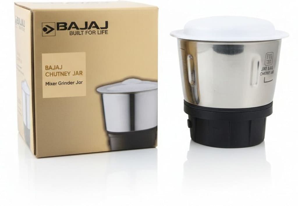 BAJAJ GX7/8 PX71M Chutney Grinding Jar – Compatible with 50 Mixer Grinder Models Mixer Juicer Jar