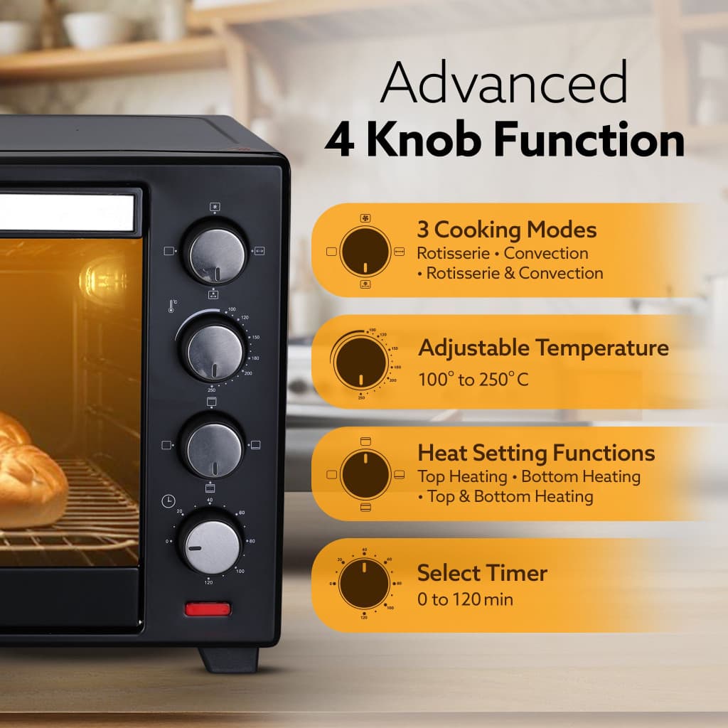 AGARO 48-Litre Oven Toaster Grill (OTG)