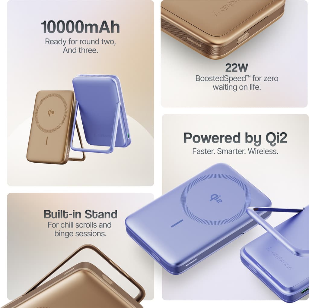Ambrane 10000 mAh 22 W Power Bank