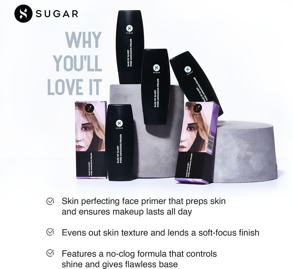 SUGAR Cosmetics The Base of Glory Minimizing Pore Primer - 30 ml