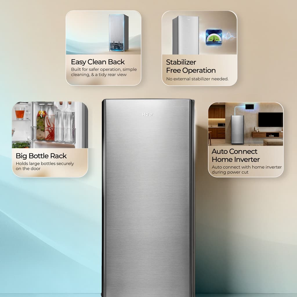 Haier 190 L Direct Cool Single Door 3 Star Refrigerator