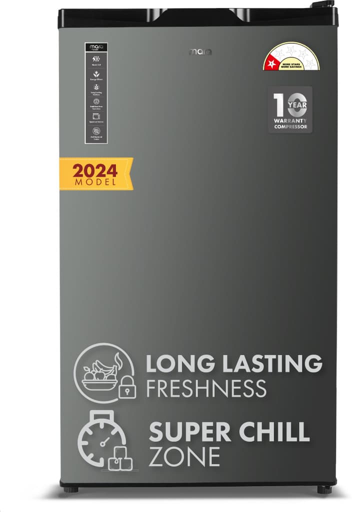 MarQ by Flipkart 90 L Direct Cool Single Door 1 Star Refrigerator