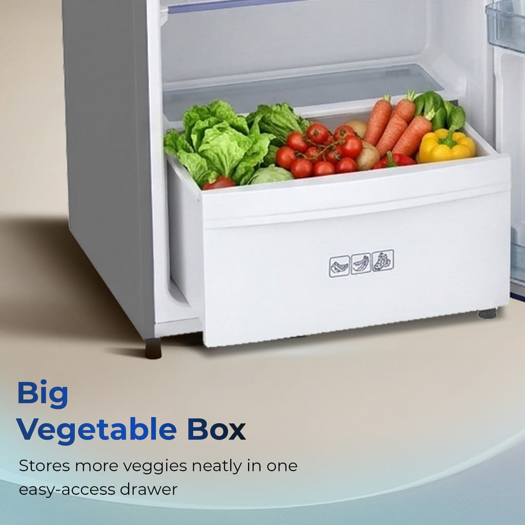 Haier 165 L Direct Cool Single Door 1 Star Refrigerator