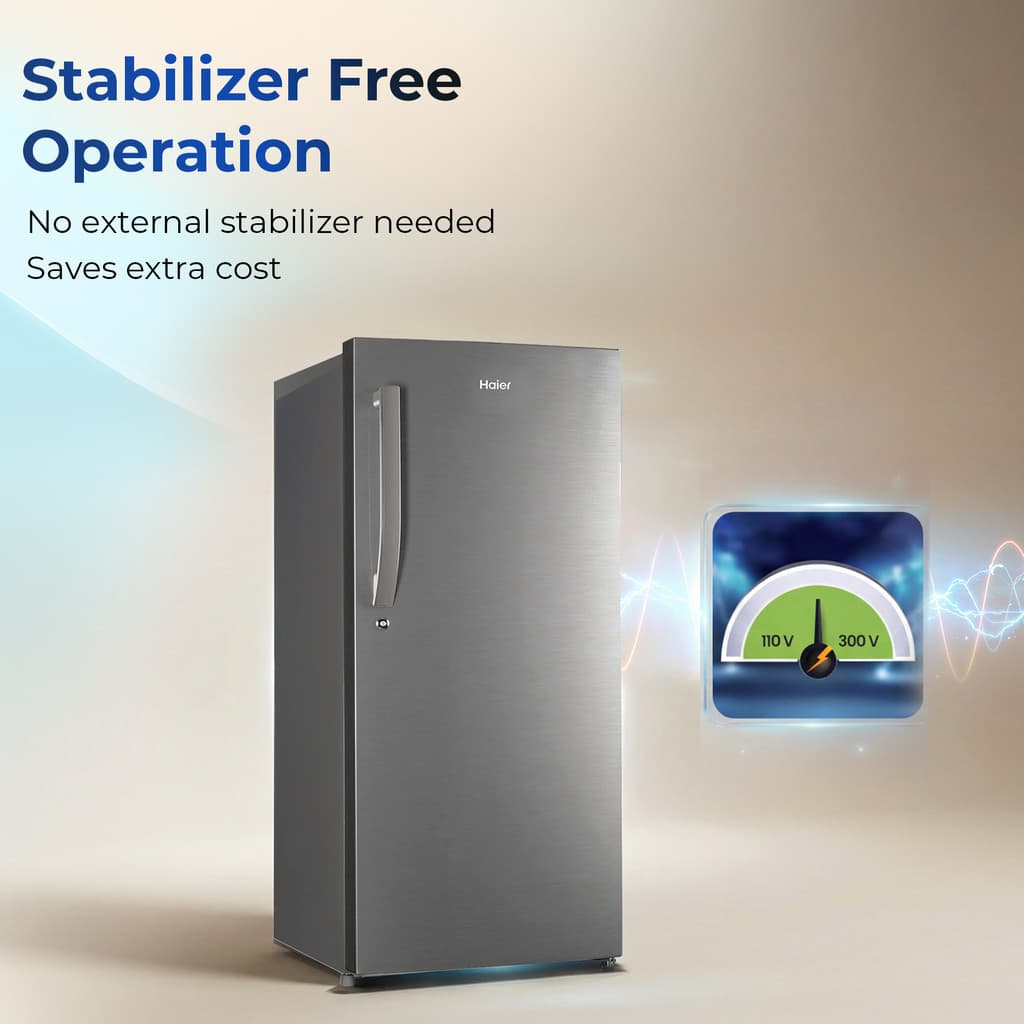 Haier 190 L Direct Cool Single Door 5 Star Refrigerator