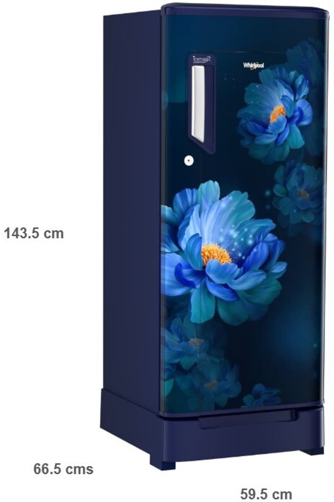 Whirlpool 192 L Direct Cool Single Door 4 Star Refrigerator