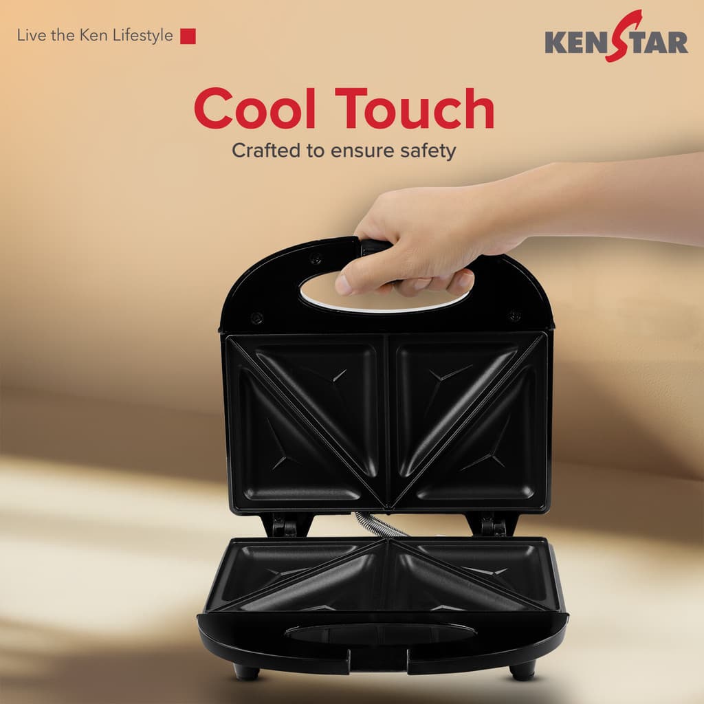 Kenstar KTY02KSS-DBH Sandwich Maker