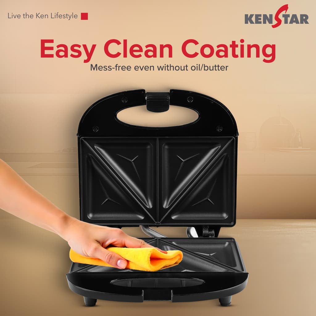 Kenstar KTY02KSS-DBH Sandwich Maker