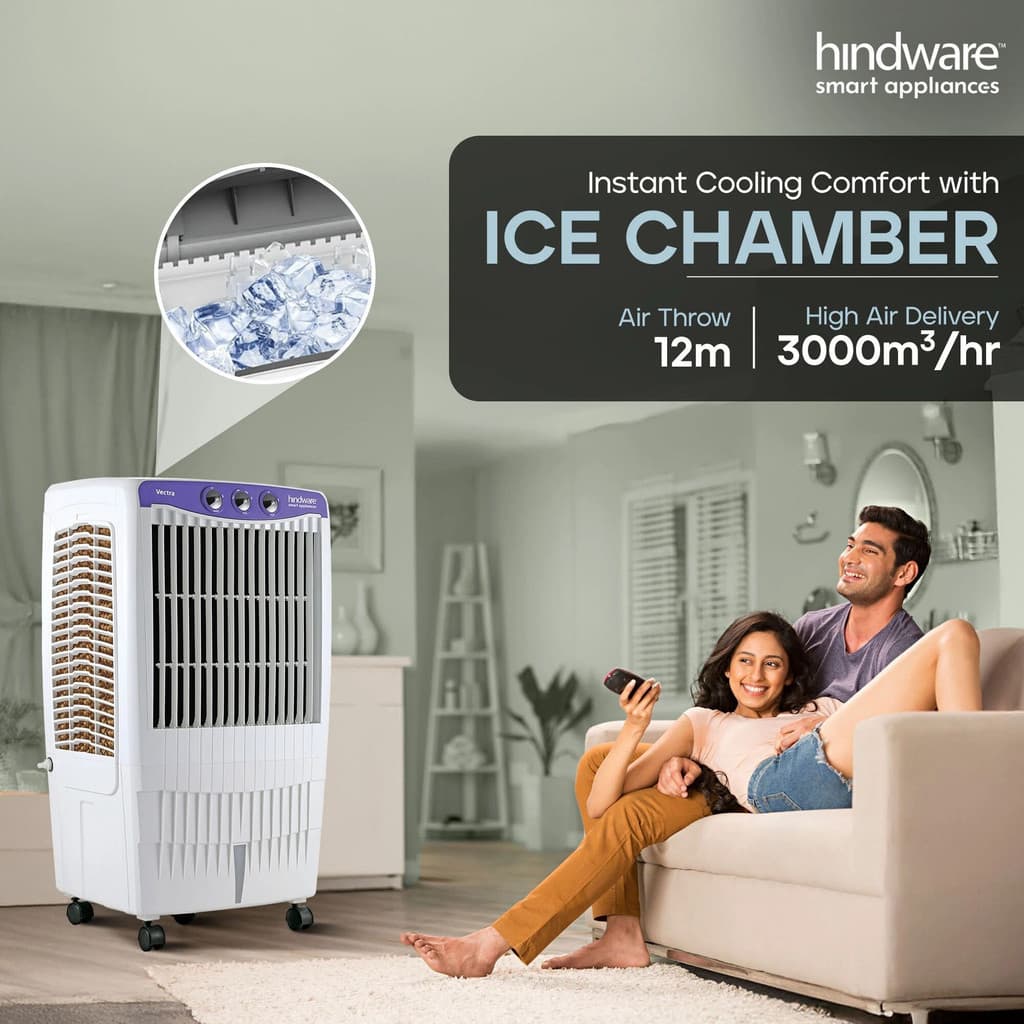 Hindware Smart Appliances 85 L Desert Air Cooler