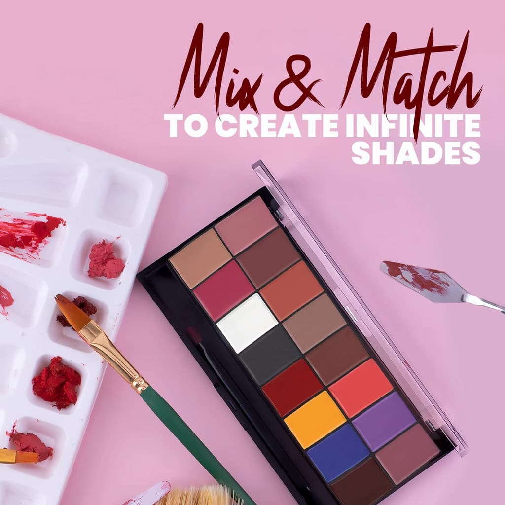 MARS 16 Ultra Pigmented Matte Lip Color Palette
