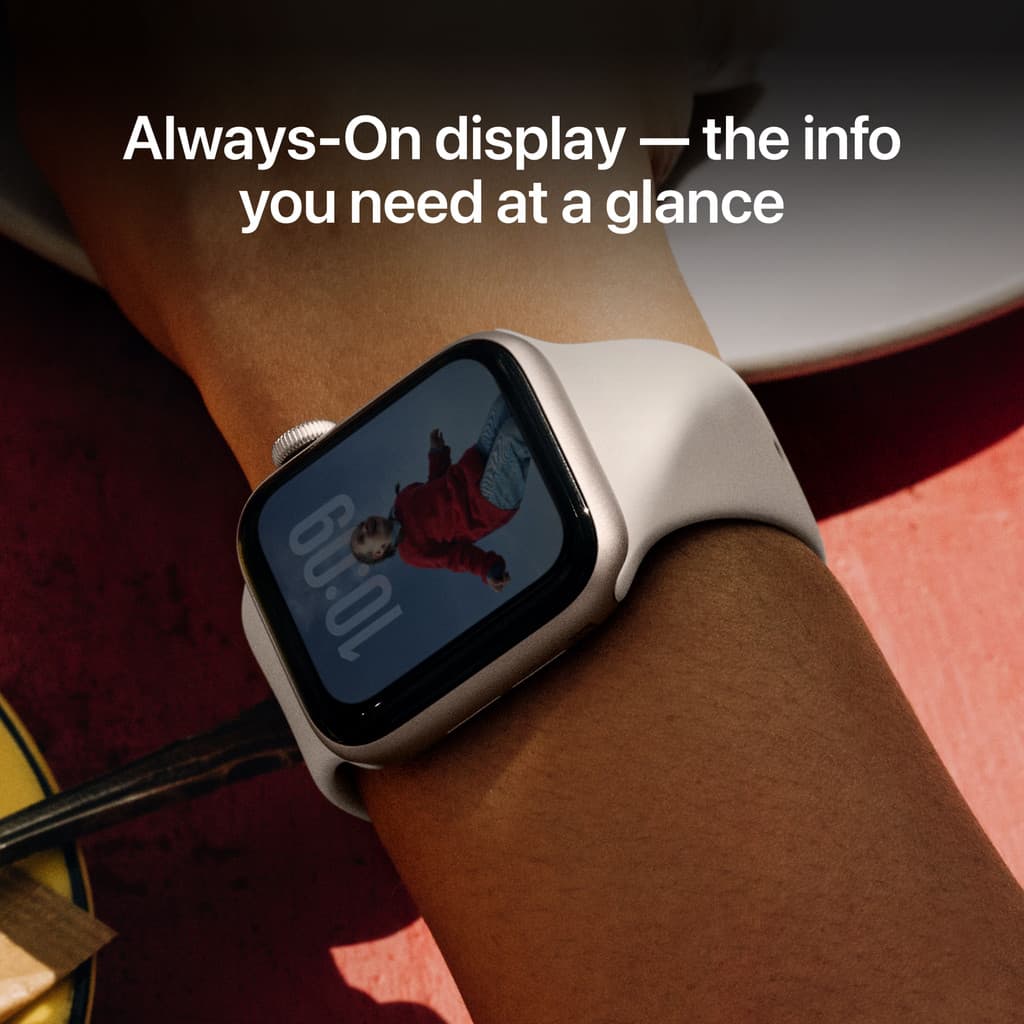 Apple Watch SE 3(2025) GPS 40mm Starlight Aluminium Case Starlight Sport Band - M/L