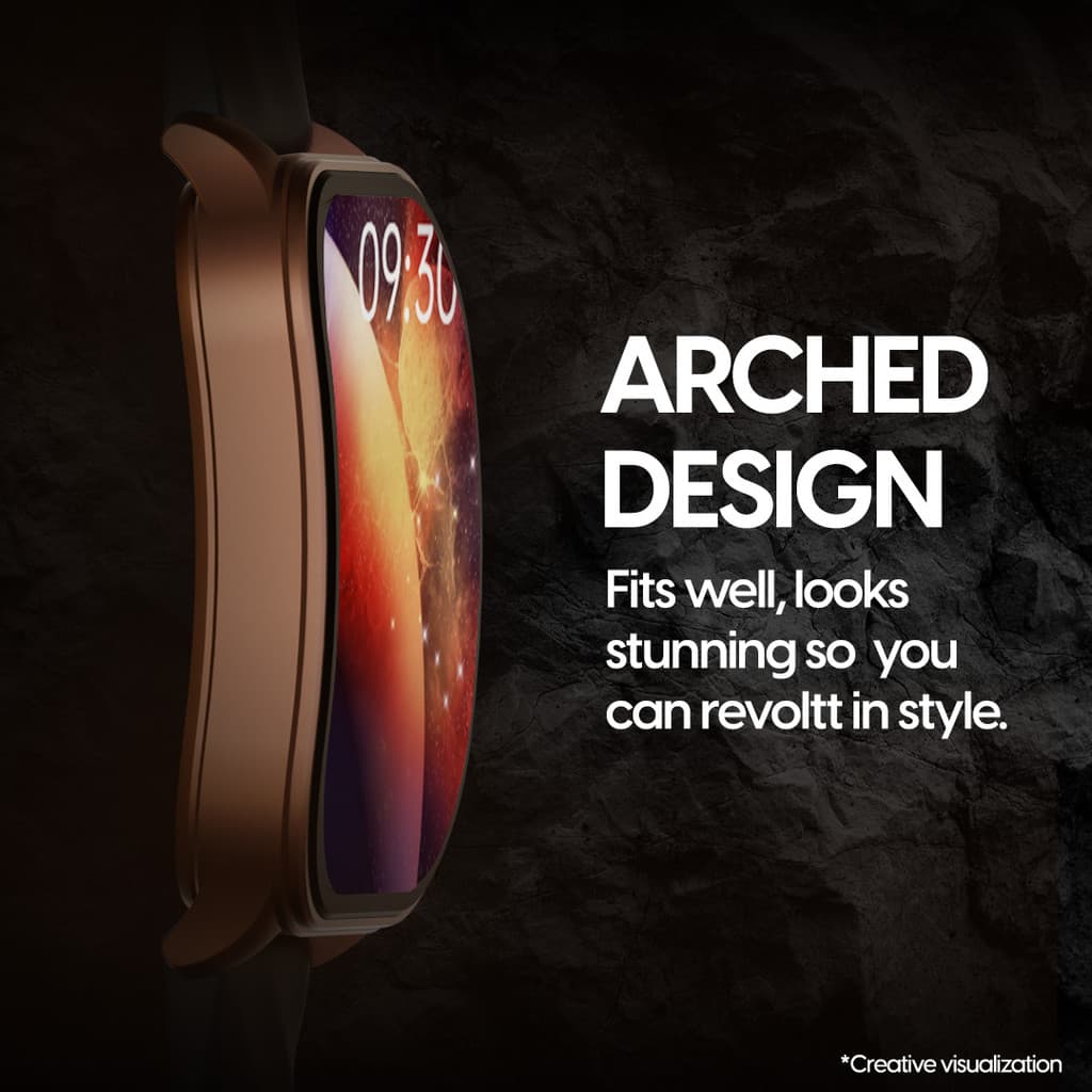 Fastrack FS1 Pro|World's First,1.96" Super AMOLED|Highest Resolution|BT Calling Smartwatch