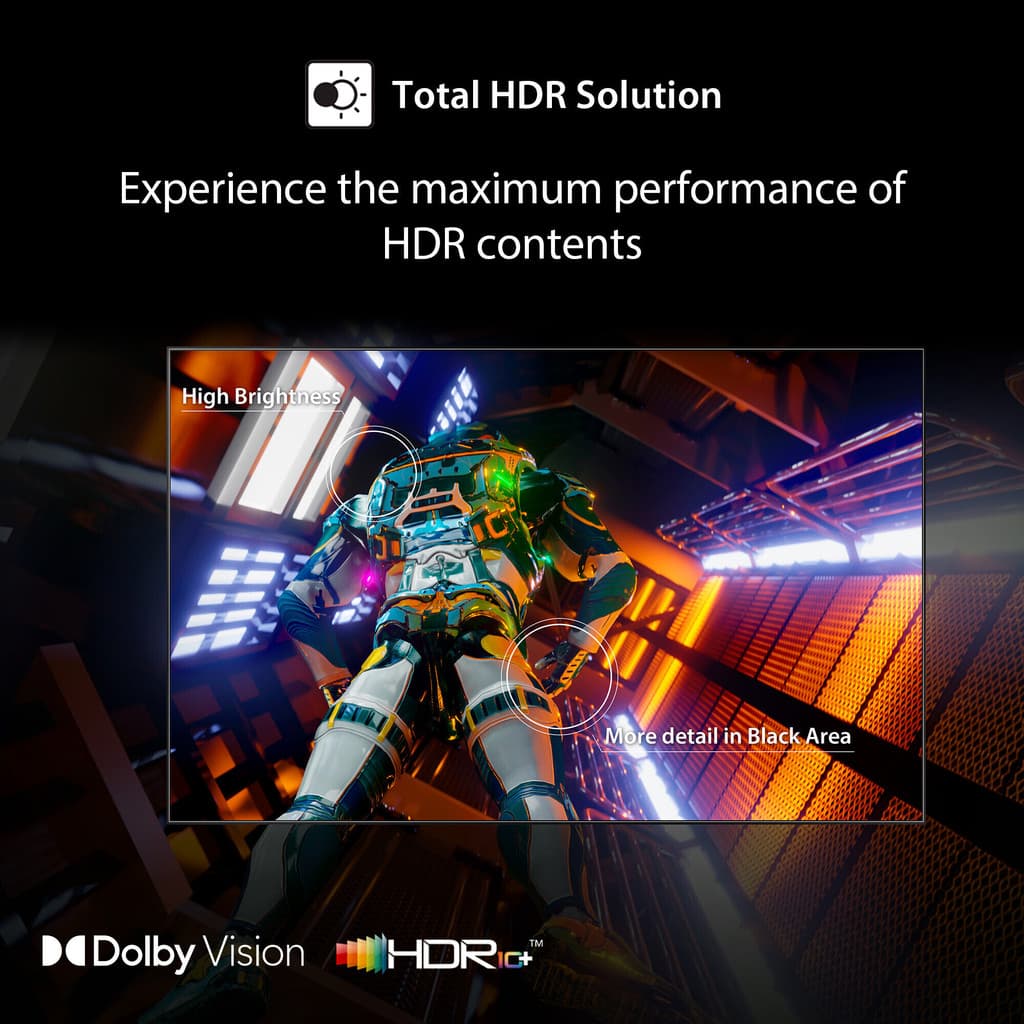 TOSHIBA 75Z570RP 189 cm (75 inch) QLED Ultra HD (4K) Smart VIDAA TV with Dolby Vision IQ Atmos, Hands-free Voice Control, HDR 10+