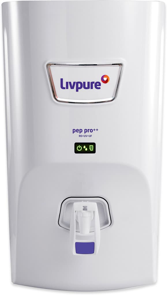 LIVPURE PEP PRO PLUS+ 7 L RO + UV + UF Water Purifier |6 Stage Water Purifier | Suitable for Borewell/Tanker/Municipal Water|