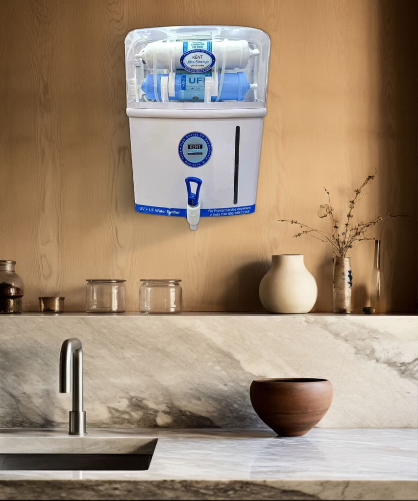 KENT ULTRA STORAGE 8 L UV + UF Water Purifier Suitable for Tap | Municipal water