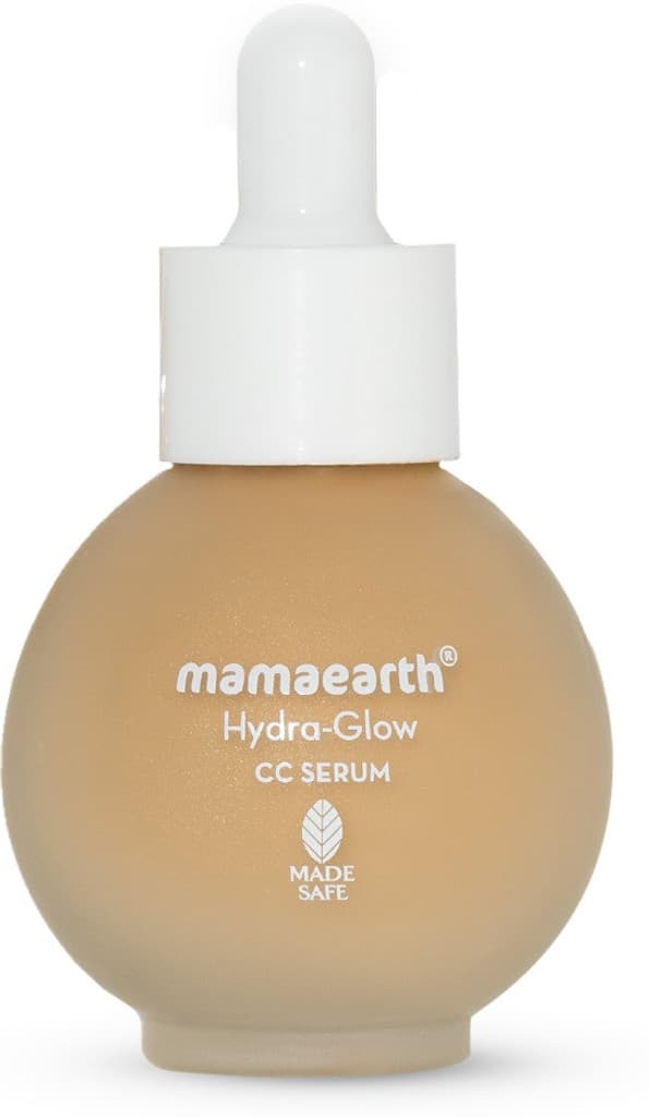 Mamaearth Hydra-Glow CC Serum with Vitamin C & Hyaluronic Acid Foundation