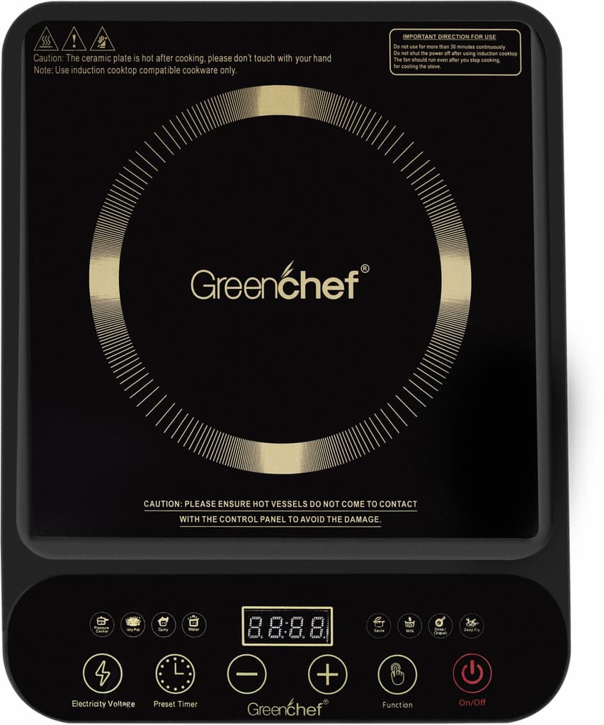 Greenchef 2000 W Induction Cooktop Touch Panel