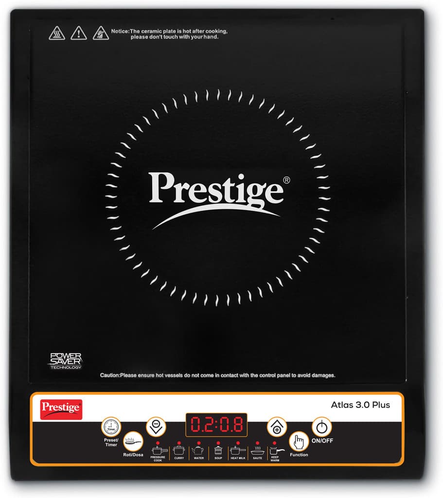 Prestige 1600 W Induction Cooktop Push Button