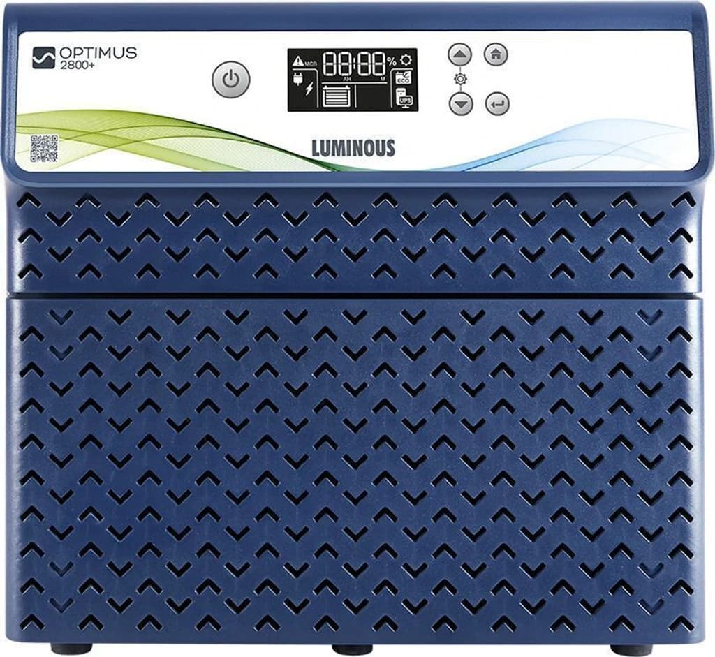 LUMINOUS 2500 VA OPTIMUS 2800+/24V with 36 Months Warranty Pure Sine Wave Inverter