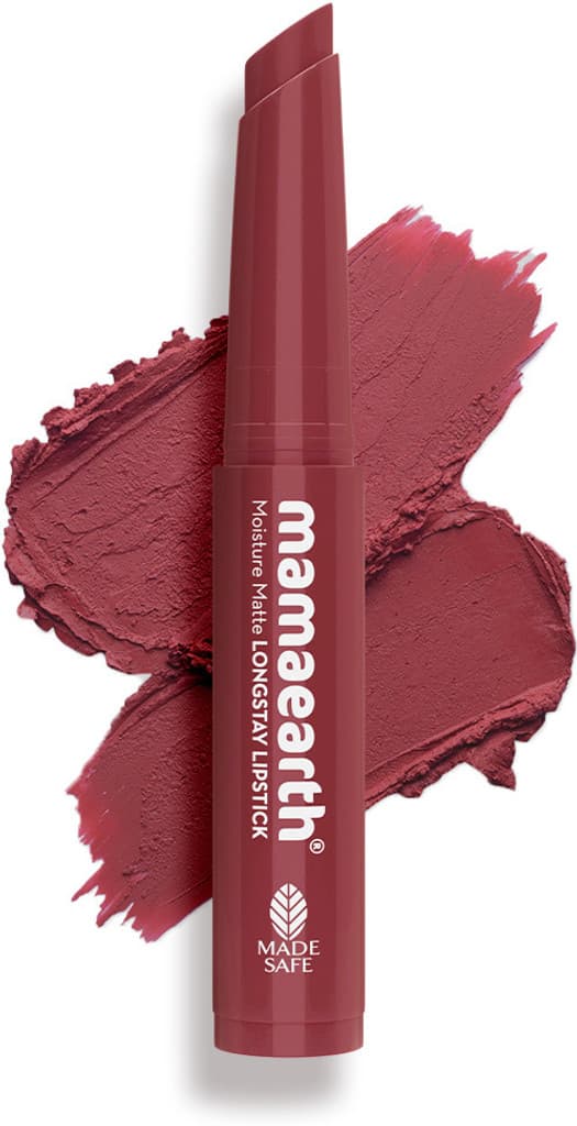 Mamaearth Moisture Matte Longstay Mini Lipstick with Avocado Oil & Vitamin E
