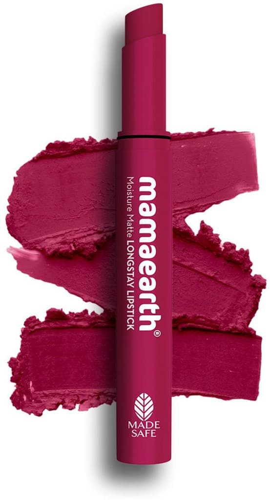Mamaearth Moisture Matte Longstay Lipstick with Avocado Oil & Vitamin E