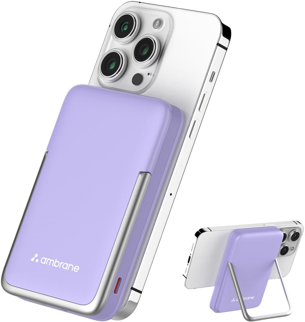 Ambrane 10000 mAh 22.5 W Wireless With MagSafe Power Bank