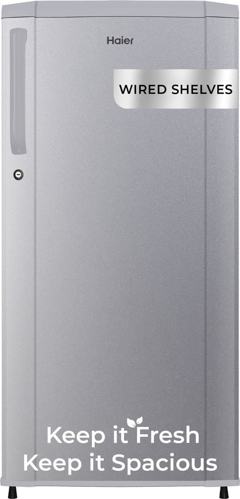 Haier 165 L Direct Cool Single Door 1 Star Refrigerator